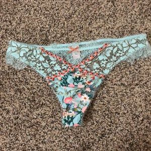 Floral Thong